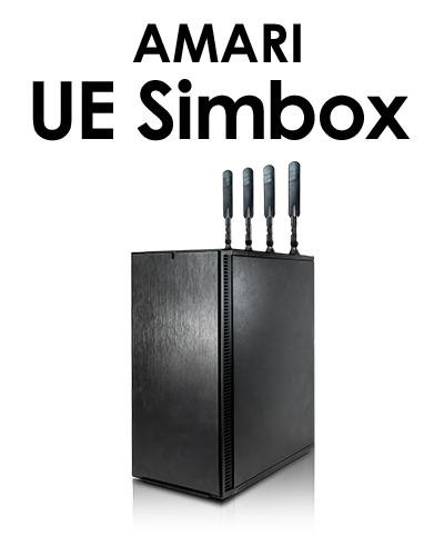 AMARI UE Simbox 5G ネットワークテスト